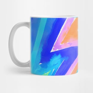 nightlife rainbow Power - colorful face mask design Mug